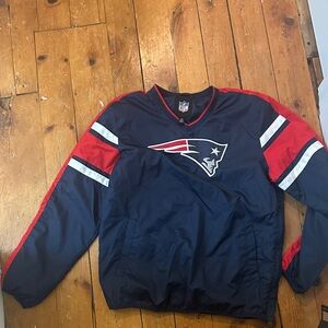 NFL Navy Jacket with Red and White Accents